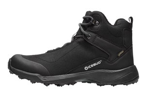 Icebug Winterschuhe Pace3 BUGrip GTX (wasserdicht, mit Spikes, weiter Leisten) schwarz Herren