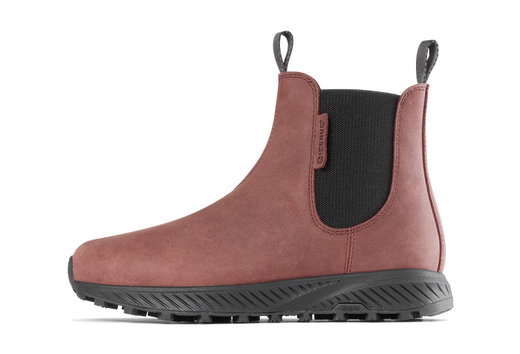 Icebug Stiefelette Nausta Biosole (Nubuk-Leder, wasserabweisend) bordeaux/rot Herren