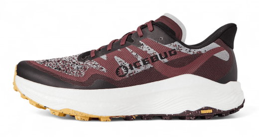 Icebug Trail-Laufschuhe Järv RB9X (Langstrecke) kirschrot/weiss/gelb Damen