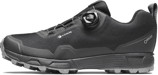 Icebug Wanderschuh Rover RB9X GTX (wasserdicht, BOA®-Fit-System) schwarz/grau Damen
