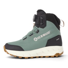 Buty zimowe Icebug Alne NT (system sznurowania BOA, wodoodporne) zielono-czarne męskie