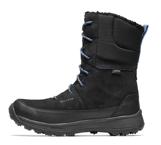 Icebug Winterstiefel Torne Biosole GTX (Nubukleder, wasserdicht, weit) schwarz Damen