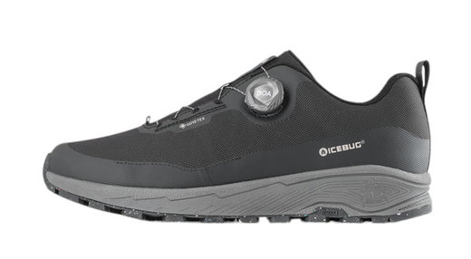Icebug Wanderschuhe Haze BOA-Schnürsystem RB9X GTX (wasserdicht, leicht, weit) schwarz/graphite Damen