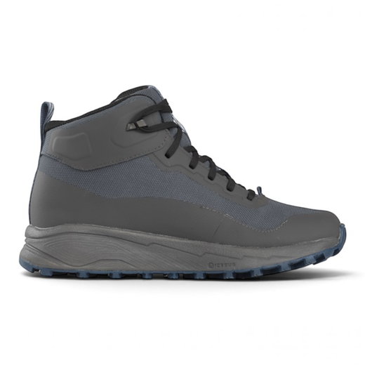 Icebug Buty trekkingowe Haze Mid Biosole GTX (wodoodporne, lekkie, szerokie) ciemnoszare/niebieskie damskie
