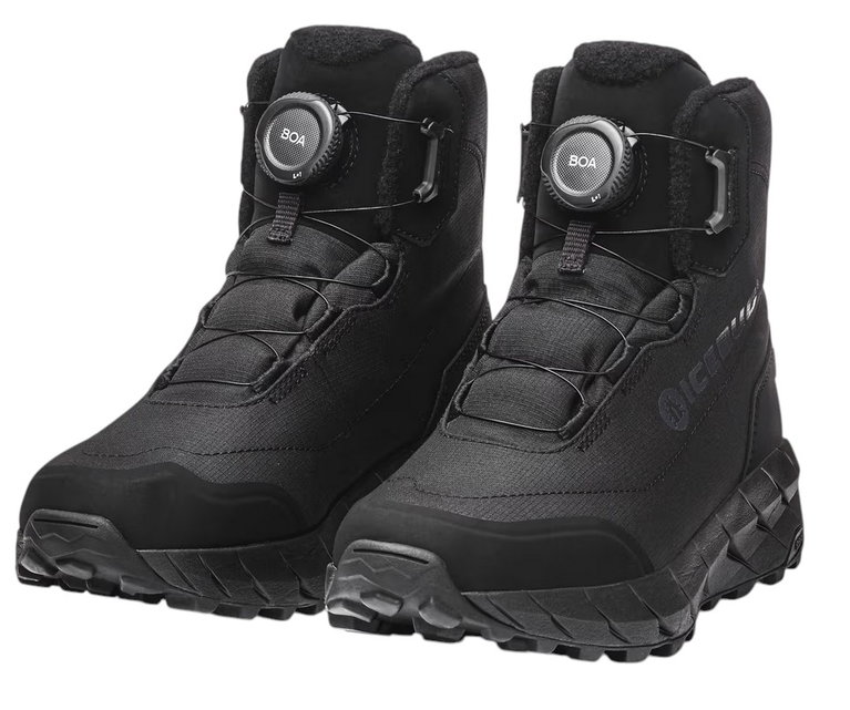 Icebug Winterstiefel Alne NT (BOA-Schnürsystem, wasserdicht) schwarz Herren