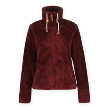 Icepeak Fleece Jacket Colony Midlayer (warm, lightweight) burgundy red Ladies