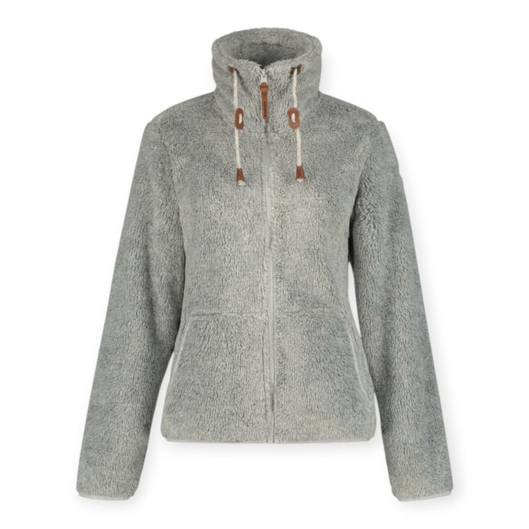 Icepeak Fleecejacke Colony Midlayer (warm, leicht) hellgrau Damen