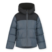 Icepeak Kenmare Winter Padded Jacket in Down Look (windproof, warm, lined) blue-grey boys