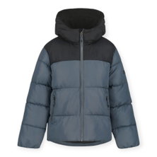 Icepeak Kenmare Winter Padded Jacket in Down Look (windproof, warm, lined) blue-grey boys