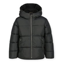 Icepeak Kenmare Winter Padded Jacket in Down Look (windproof, warm, lined) black boys