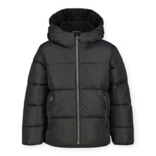 Icepeak Kenmare Winter Padded Jacket in Down Look (windproof, warm, lined) black boys
