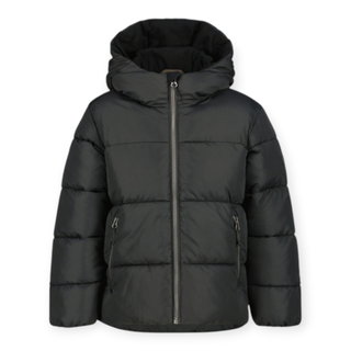 Icepeak Winter-Steppjacke Kenmare in Daunenoptik (winddicht, warm, gefüttert) schwarz Jungen