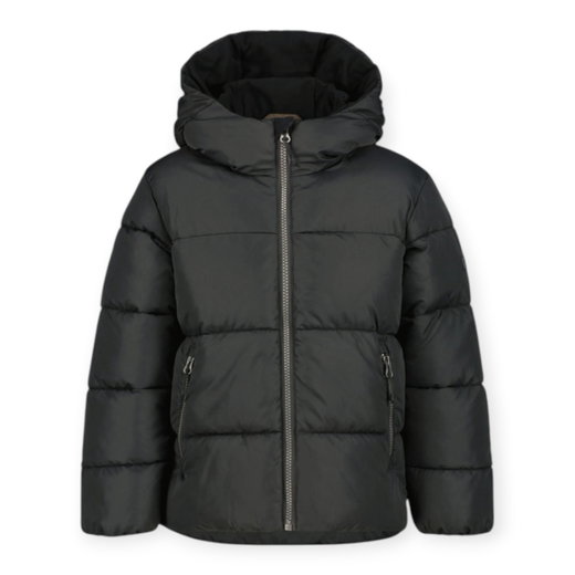 Icepeak Winter-Steppjacke Kenmare in Daunenoptik (winddicht, warm, gefüttert) schwarz Jungen