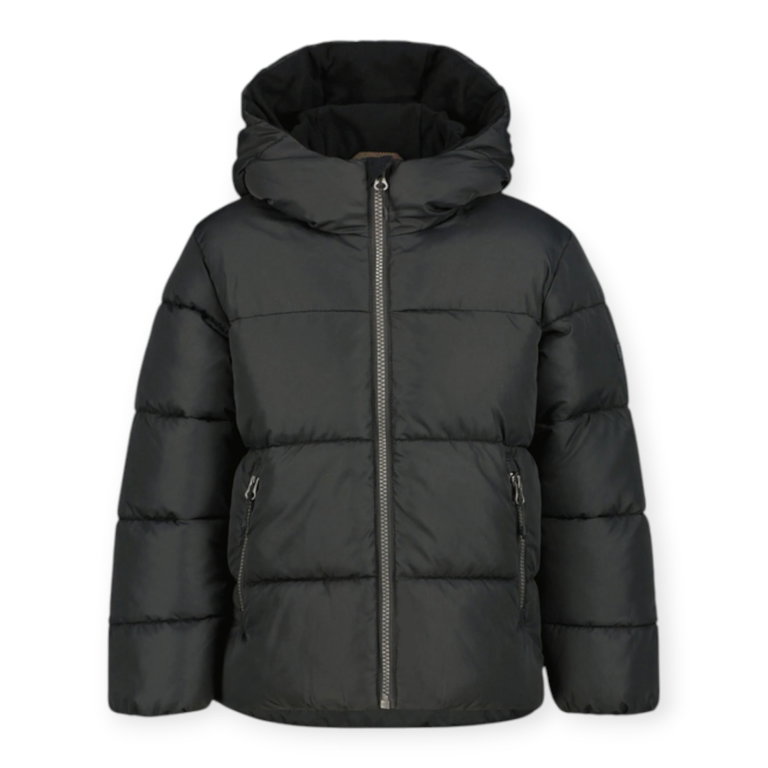 Icepeak Winter-Steppjacke Kenmare in Daunenoptik (winddicht, warm, gefüttert) schwarz Jungen