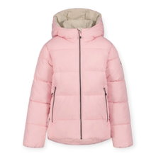 Icepeak Kenova Winter Quilted Jacket in Down Look (windproof, warm, padded) pink girls