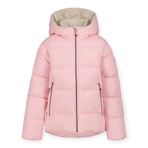 Icepeak Kenova Winter Quilted Jacket in Down Look (windproof, warm, padded) pink girls