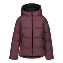 Icepeak Winter-Steppjacke Kenova in Daunenoptik (winddicht, warm, gefüttert) winerot Mädchen