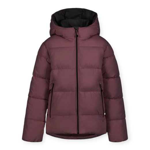 Icepeak Winter-Steppjacke Kenova in Daunenoptik (winddicht, warm, gefüttert) winerot Mädchen