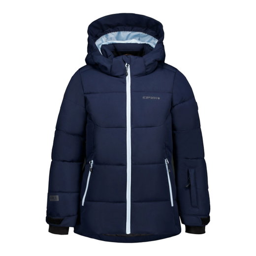 Icepeak Winter-Steppjacke Loris in Daunenoptik (winddicht, warm, gefüttert) dunkelblau Kinder