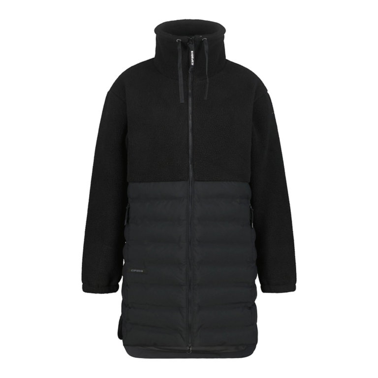 Icepeak Winterjacke Adata (Parka, warm, gefüttert) schwarz Damen