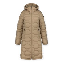 Icepeak Bandis Winter Coat in Down Look (warm, windproof) brown ladies