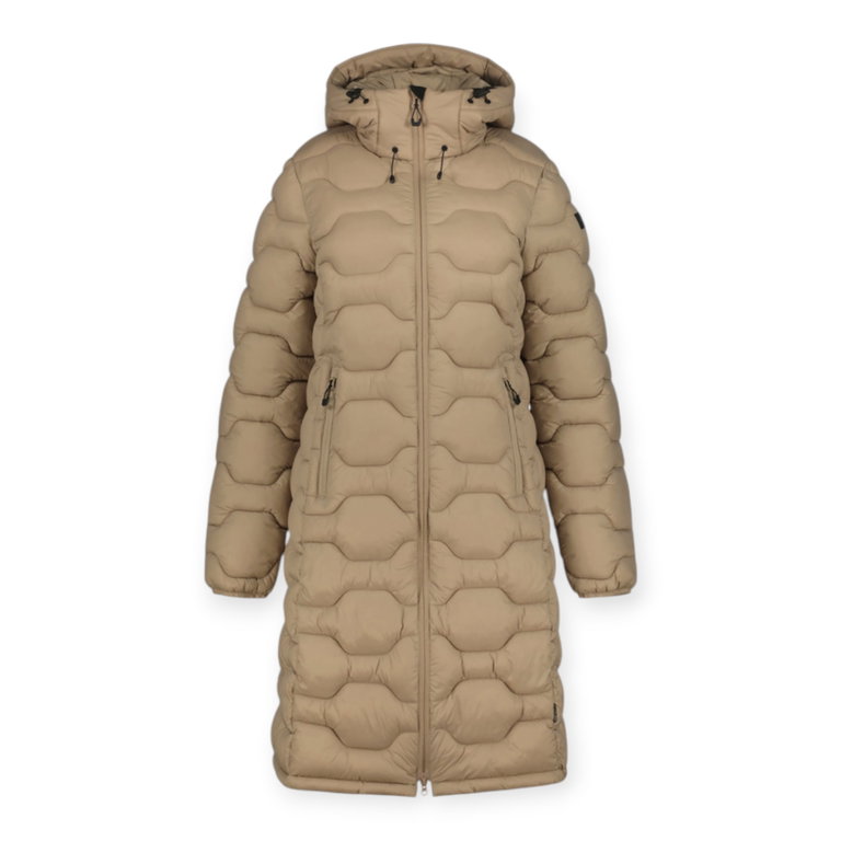 Icepeak Wintermantel Bandis in Daunenoptik (warm, winddicht) braun Damen