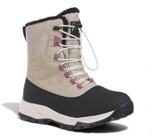 Buty zimowe Icepeak Alofi MS (wodoodporne) beżowo-czarne damskie