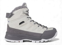 Icepeak Winterschuhe Arezzo (warm gefüttert, wasserdicht) naturweiss/grau Damen