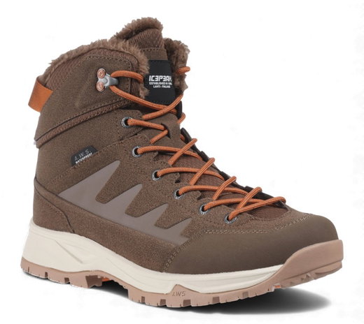 Icepeak Winterschuhe Arezzo (warm gefüttert, wasserdicht) braun Herren