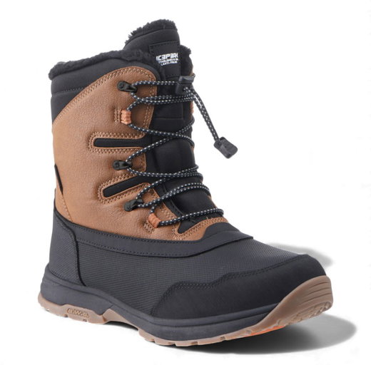 Icepeak Winterstiefel Almont MR (warm gefüttert, wasserdicht) braun/schwarz Herren