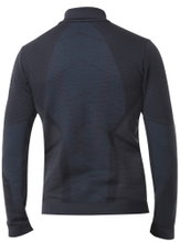 Iron-IC Jacke High Neck mit Reißverschluss - 2nd Layer Full Zip - blau Herren