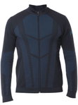 Iron-IC Jacke High Neck mit Reißverschluss - 2nd Layer Full Zip - blau Herren