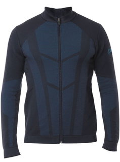 Iron-IC Jacke High Neck mit Reißverschluss - 2nd Layer Full Zip - blau Herren