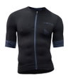 Iron-IC Bike T-shirt Hero Full Zip Kurzarm schwarz Herren