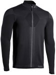 Iron-IC Techno Fleecejacka Maglia z zamkiem błyskawicznym - 2. warstwa z pełnym zamkiem - czarny mężczyźni