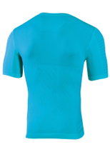 Iron-IC Laufshirt Performance Kurzarm türkis Herren