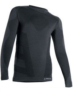 Iron-IC Funktionsunterwäsche Langarmshirt Thermic (warm, atmungsaktiv) schwarz Kinder