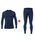 Iron-IC Funktionsunterwäsche-Set (Hose + Langarmshirt) Thermic blau Herren