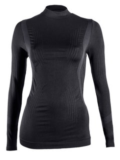  Iron-IC Functional Underwear Set (Trousers + Long-sleeved Shirt) Thermic Black Women