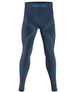 Iron-IC Functional Underwear Pants Tight (breathable) Performance long blue Men