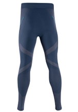 Iron-IC Funktionsunterwäsche Hose Tight (atmungsaktiv) Performance lang blau Herren