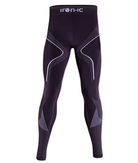 Iron-IC Functional Underwear Pants Tight (breathable) Performance long black/gray Men