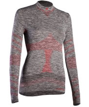 Iron-IC Langarmshirt Performance (leicht und atmungsaktiv) Ünterwasche graumelange Damen