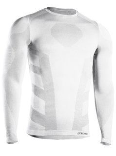 Iron-IC Functional Underwear Long Sleeve Shirt I-Soft (seamless) white Men
