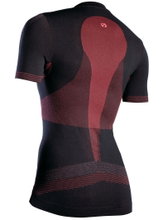 Iron-IC Laufshirt Performance (leicht und atmungsaktiv) dunkelrot Damen