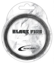 IsoSpeed Tennissaite Black Fire (Haltbarkeit+Kontrolle) schwarz 12m Set