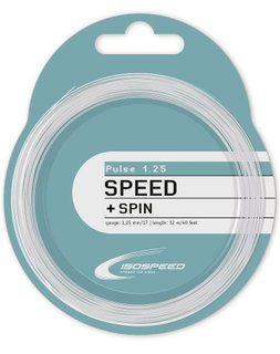 IsoSpeed Sznur tenisowy Pulse New (Trwałość+Siła) biały 12m Zestaw