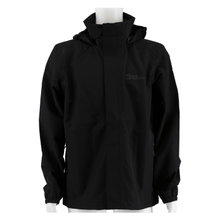 Jack Wolfskin Stormy Point 2-Layer Rain Jacket (Weatherproof Jacket, Waterproof/Windproof, Breathable) Black Men