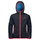 Jack Wolfskin Softshelljacke Fourwinds (wind-& wasserabweisend) dunkelblau Kinder