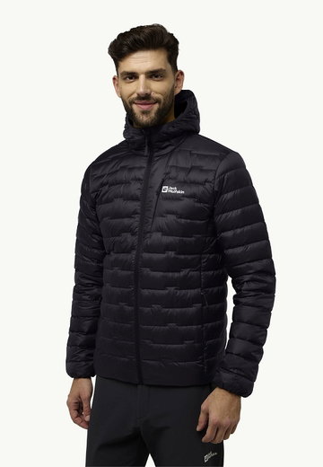 Jack Wolfskin Winter-Daunenjacke Passamani 2024 (sehr warm,wasserdicht, winddicht) phantomgrau Herren
